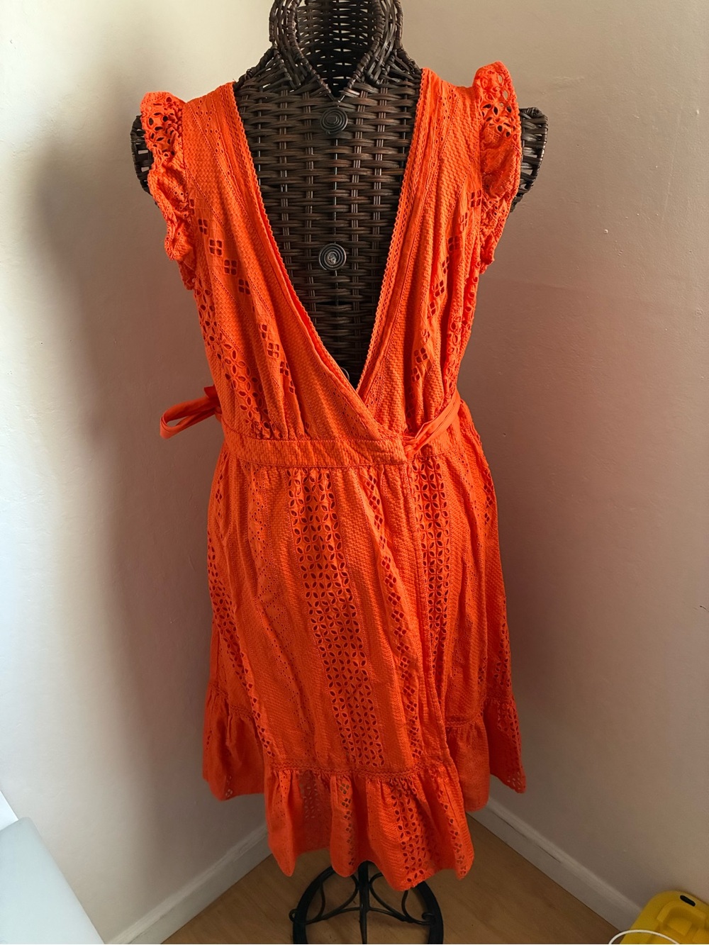 J. Crew Bright Orange Dress